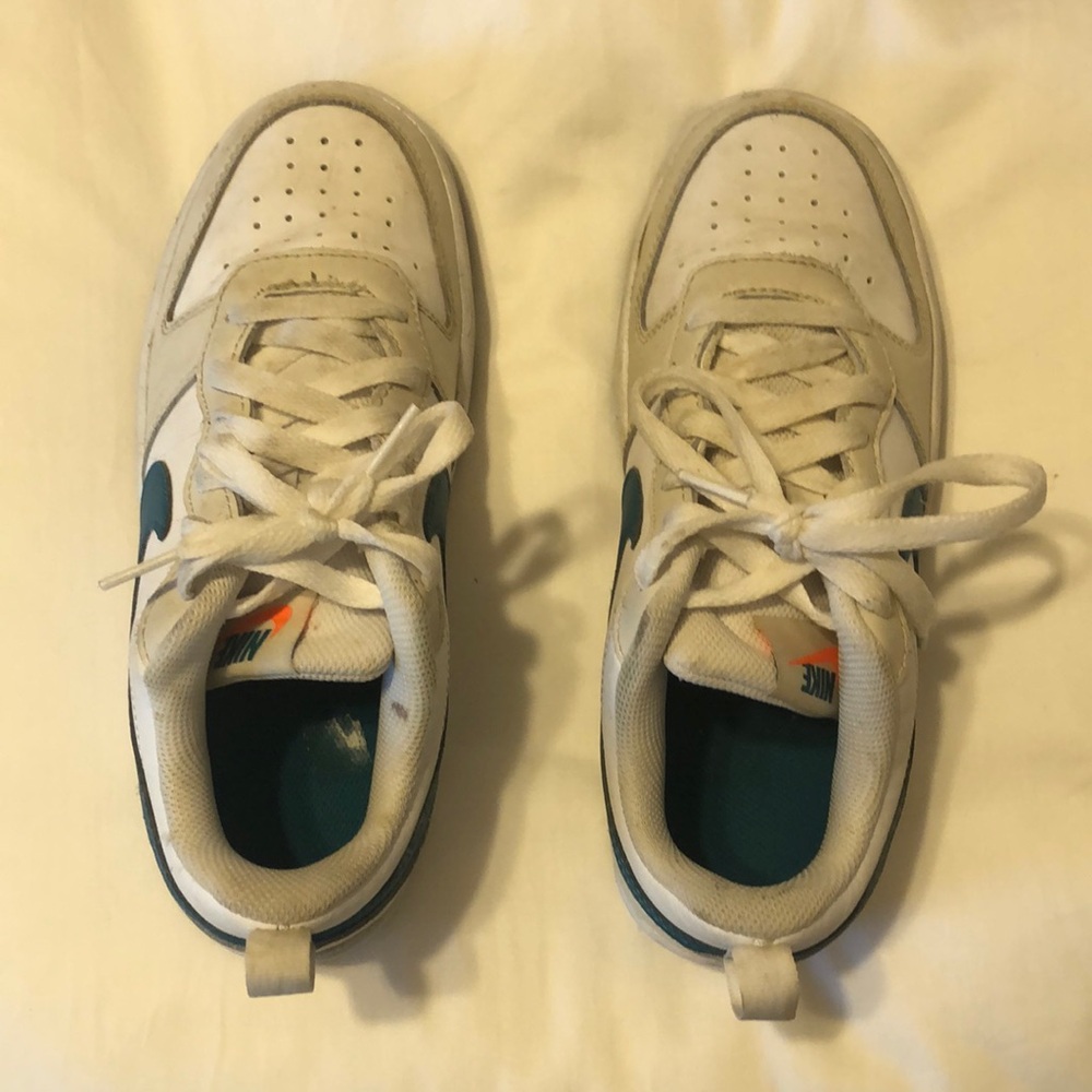 Nike Air Force shoes.